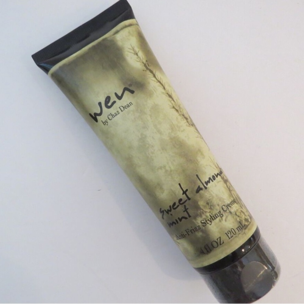 WEN Mint Anti-Frizz Styling Creme NEW NIP Wen Sweet Almond Mint 4 fl oz SEALED